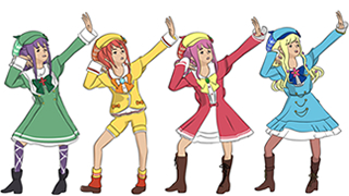 探偵歌劇ミルキィホームズTD x Peeping Lifeコラボイラスト